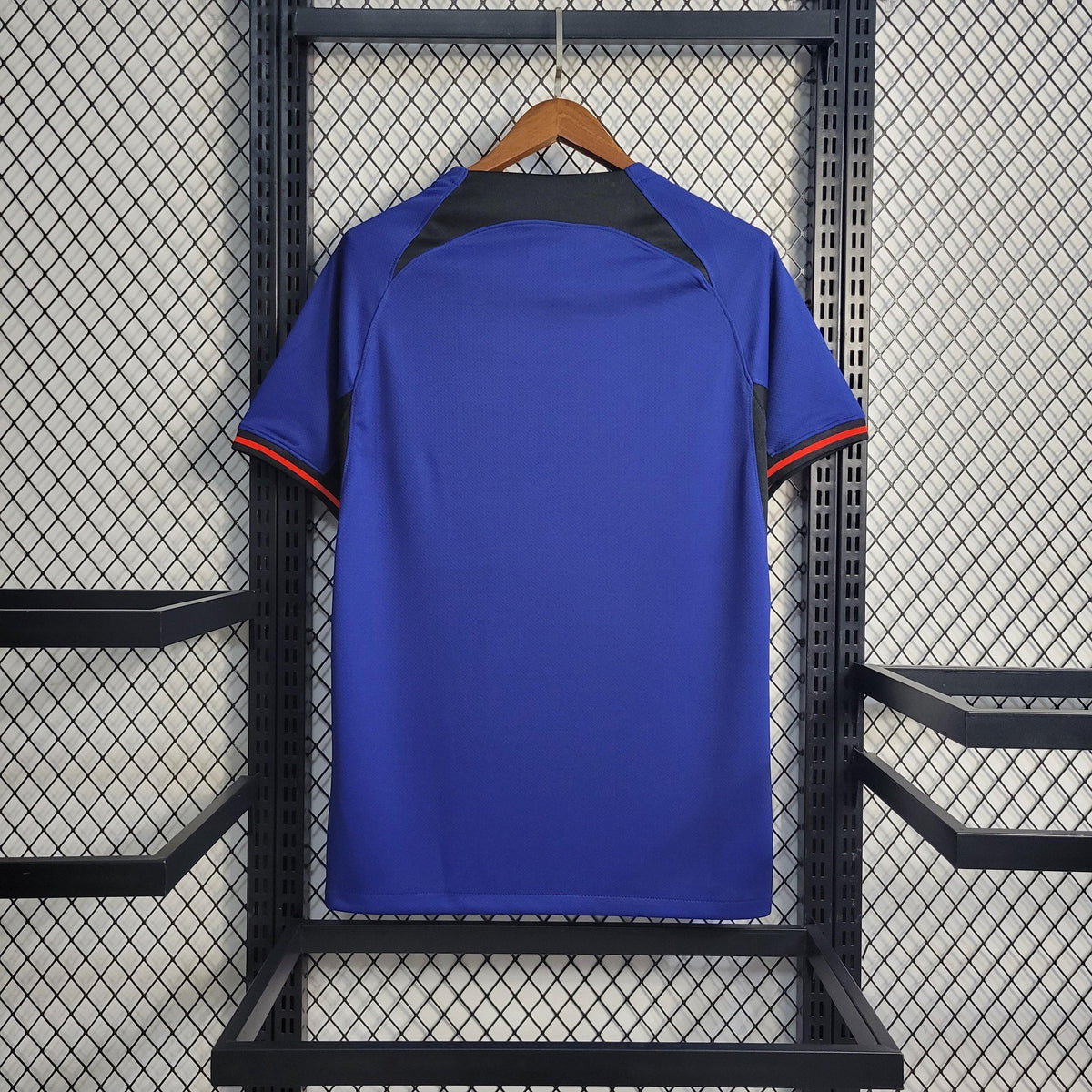Camisa Holanda Away 2022 - Azul | Torcedor - FutNews