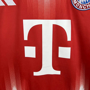 Camisa Bayern de Munique Home 25/26 - Vermelha e Branca | Torcedor