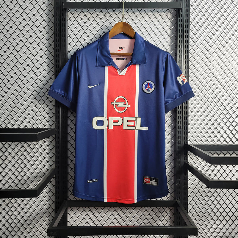 Camisa PSG Retrô 1998 - Azul e Vermelha | Torcedor