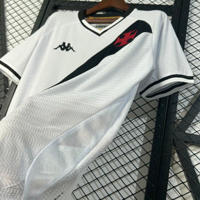Camisa Vasco Away 25/26 - Branca e Preta | Torcedor