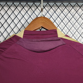 Camisa Lyon Retrô 2010/11 - Rosa e Dourada | Torcedor