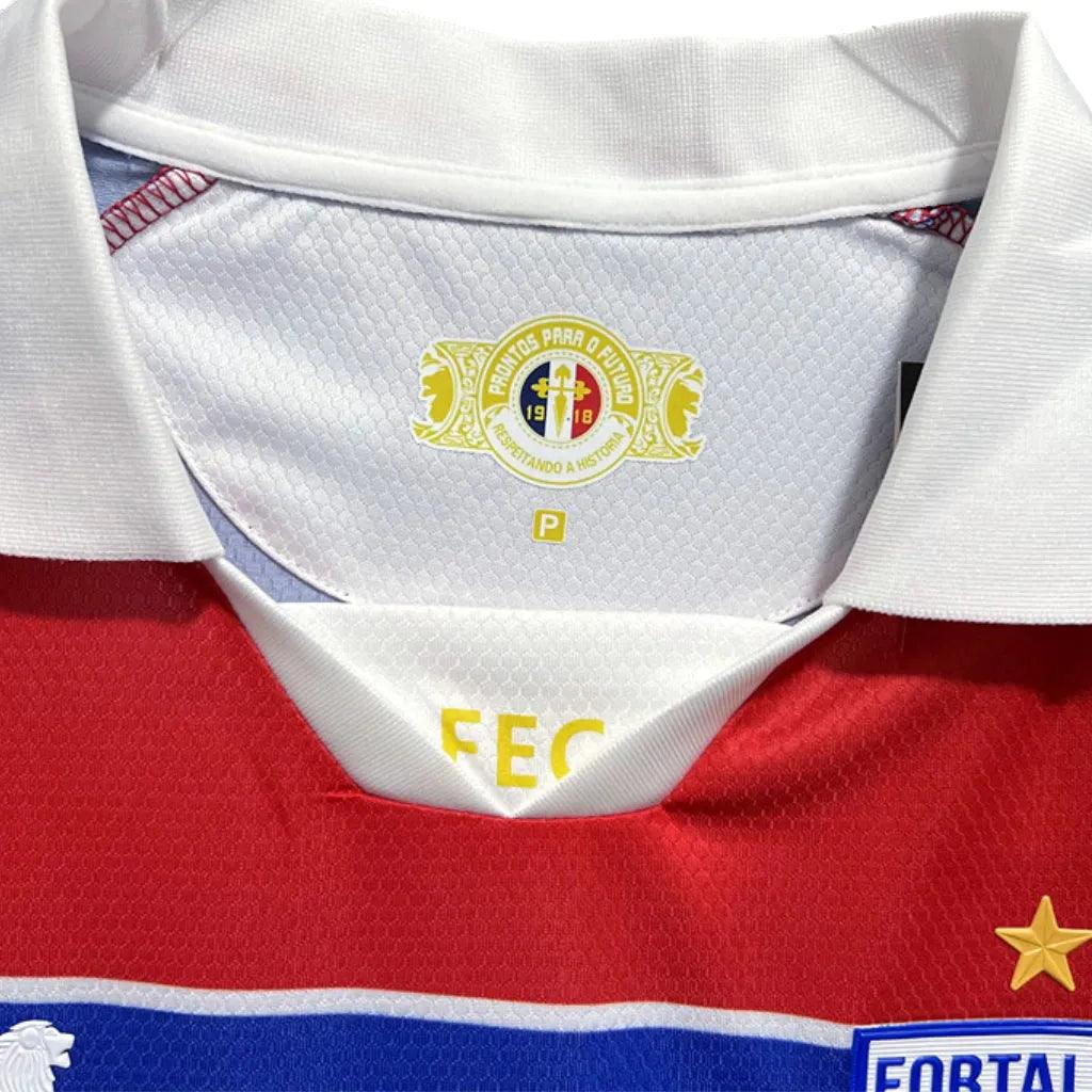 Camisa Fortaleza Home 23/24 - Vermelha e Azul | Torcedor - FutNews