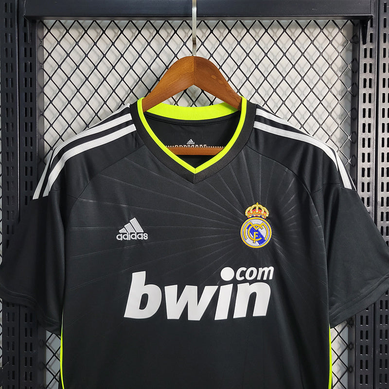 Camisa Real Madrid Away 2010/11 Retrô - Preta e Verde | Torcedor