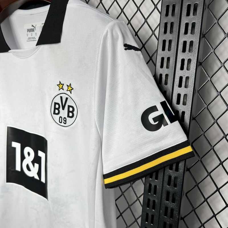 Camisa Borussia Dortmund Third 2025/26 - Branca | Torcedor