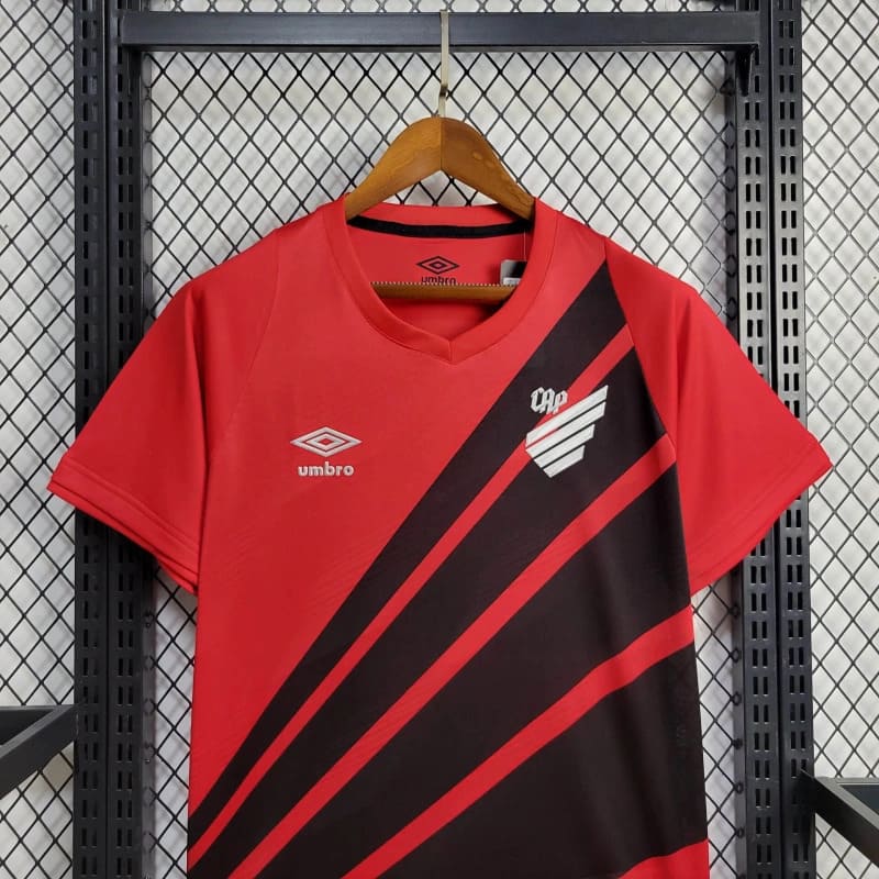 Camisa Athletico Paranaense Home 24/25 - Vermelha e Preta | Torcedor