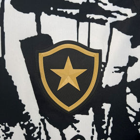Camisa Botafogo Third 25/26 - Preta e Branca | Torcedor