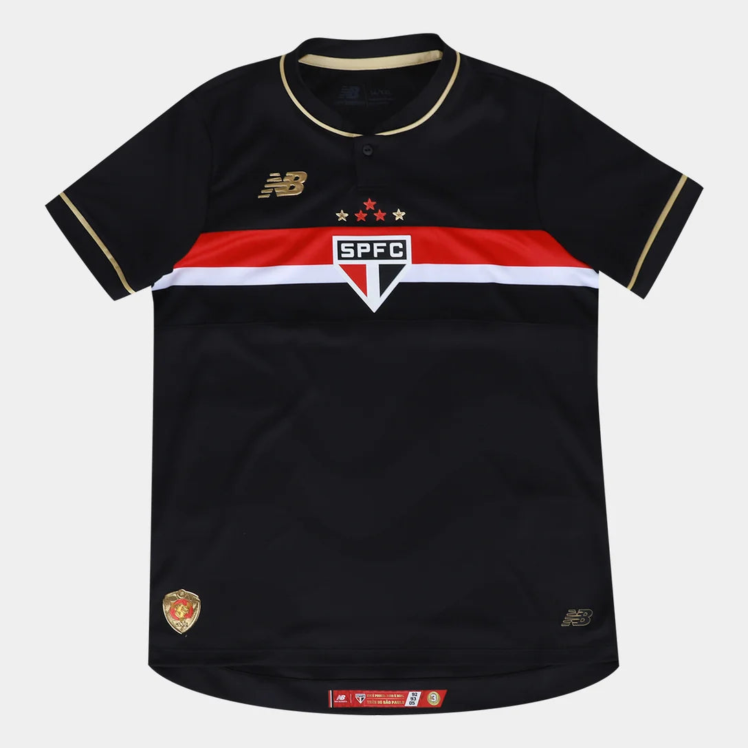 [PRÉ-VENDA] Camisa São Paulo Third 2025/26 - Preta | Torcedor