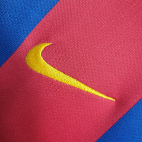 Camisa Barcelona Home 10/11 Retrô - Azul e Vermelha | Torcedor - FutNews