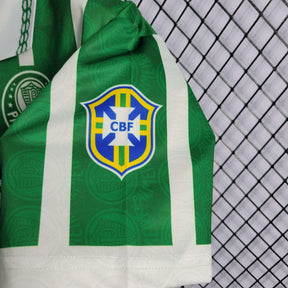 Camisa Palmeiras Home 93/94 Retrô - Verde e Branca | Torcedor - FutNews