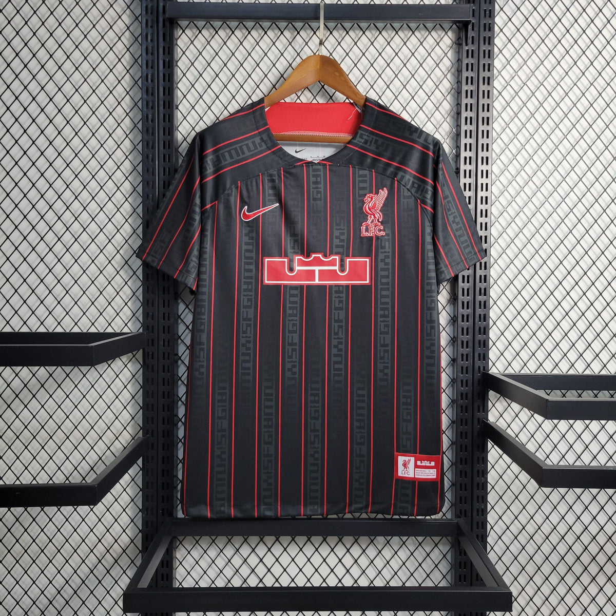 Camisa Liverpool Leblon James 2023 - Preta | Torcedor - FutNews