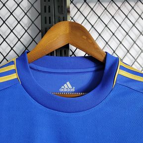 Camisa Chelsea Home 12/13 Retrô - Azul e Dourada | Torcedor - FutNews