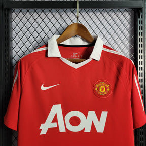 Camisa Manchester United Home 10/11 Retrô - Vermelha | Torcedor - FutNews