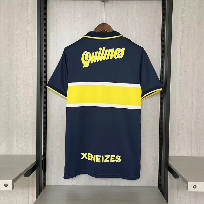 Camisa Boca Juniors 1996/97 Retrô - Azul e Amarela | Torcedor