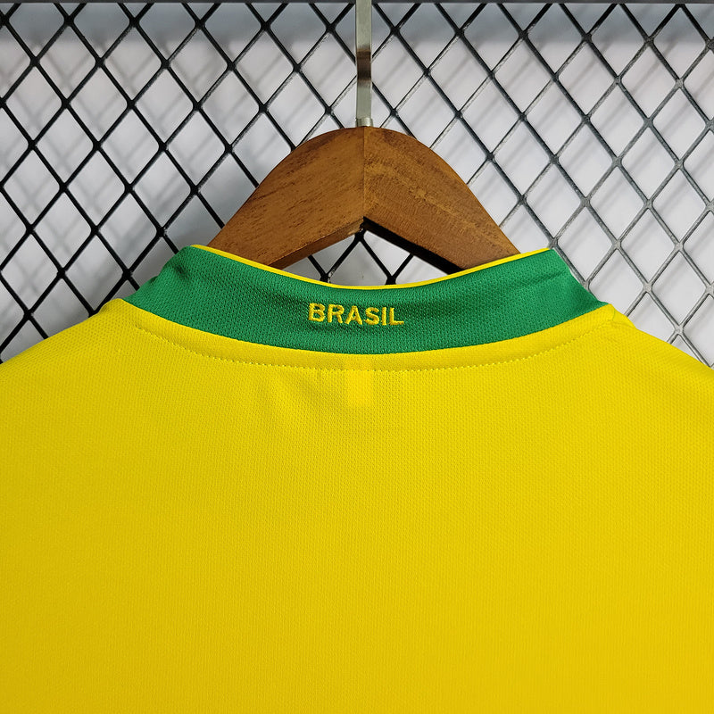 Camisa Brasil Home 2006 Retrô - Amarela | Torcedor