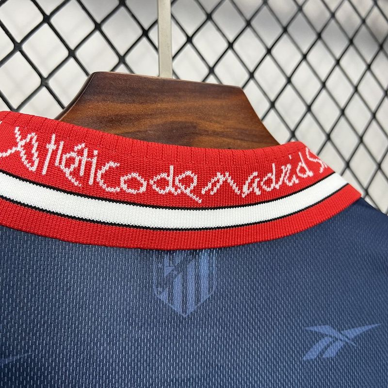 Camisa Atlético de Madrid 1998/99 Retrô - Azul | Torcedor