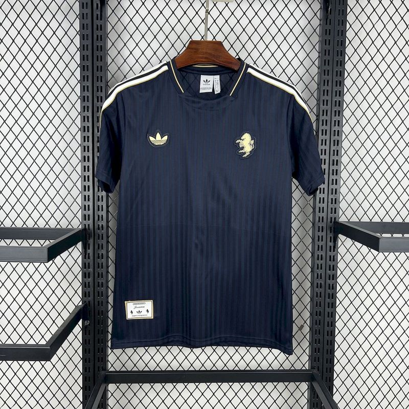 Camisa Juventus Home 25/26 - Azul e Preta | Edição Especial