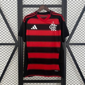 Camisa CRF Home 25/26 - Preta e Vermelha | Torcedor - FutNews