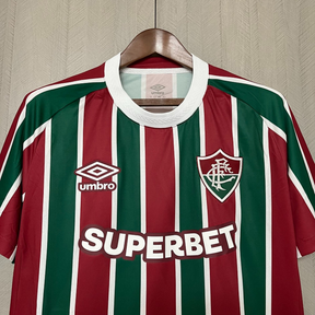 Camisa Fluminense Home 25/26 - Vinho e Verde | Torcedor