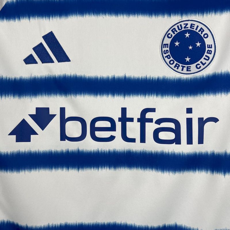 Camisa Cruzeiro Away 25/26 - Branca | Torcedor