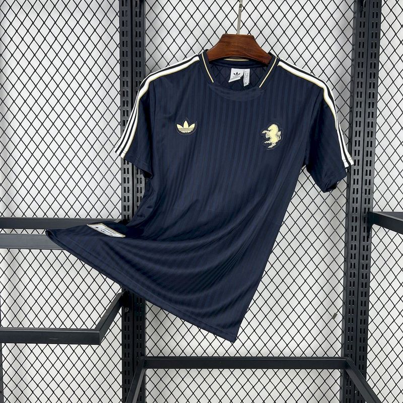 Camisa Juventus Home 25/26 - Azul e Preta | Edição Especial