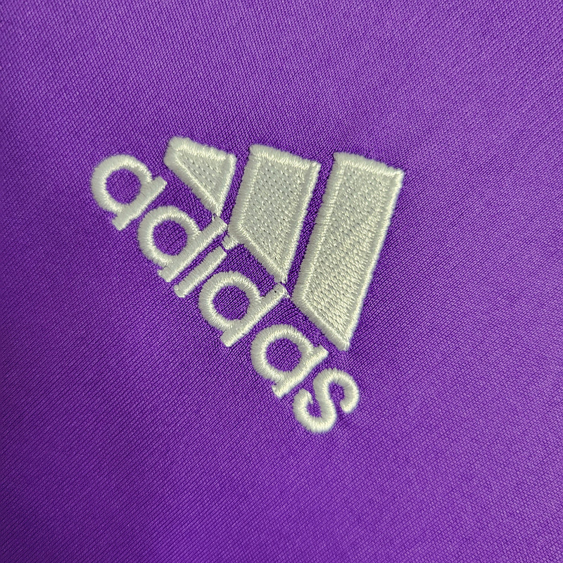 Camisa Real Madrid Away 17/18 Retrô - Roxa | Torcedor