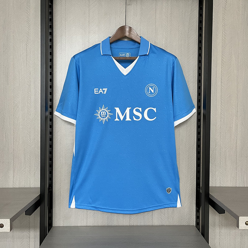 Camisa Napoli Home 24/25 - Azul | Torcedor