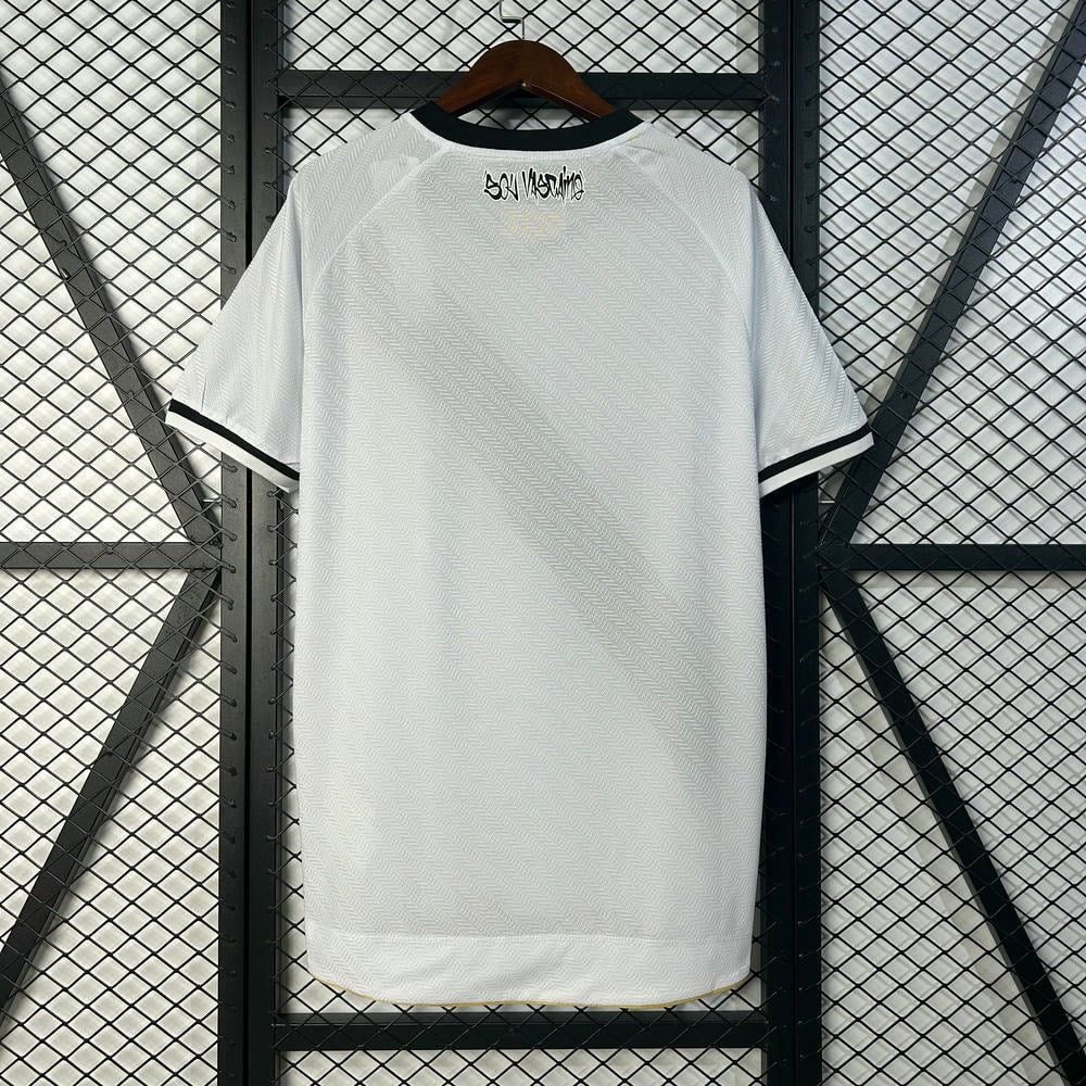 Camisa Vasco Away 25/26 - Branca e Preta | Torcedor