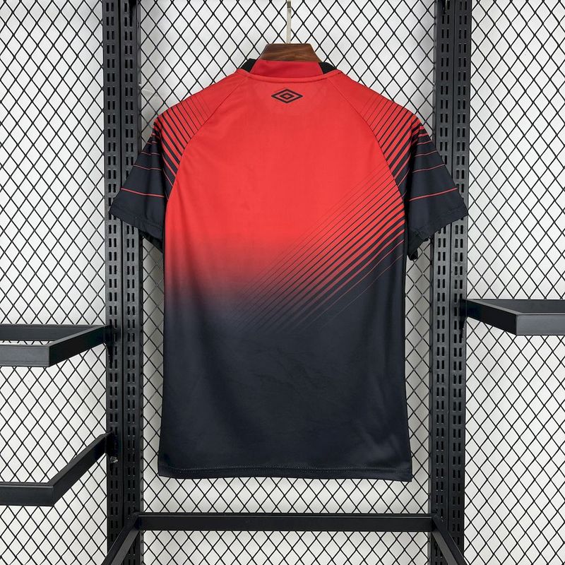 Camisa Athletico Paranaense Home 25/26 - Vermelha e Preta | Torcedor