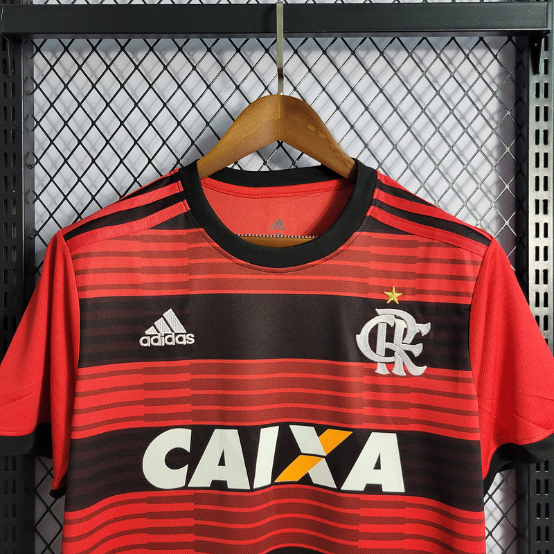 Camisa CRF Retrô 2018 - Preta e Vermelha | Torcedor
