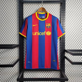 Camisa Barcelona Home 10/11 Retrô - Azul e Vermelha | Torcedor - FutNews