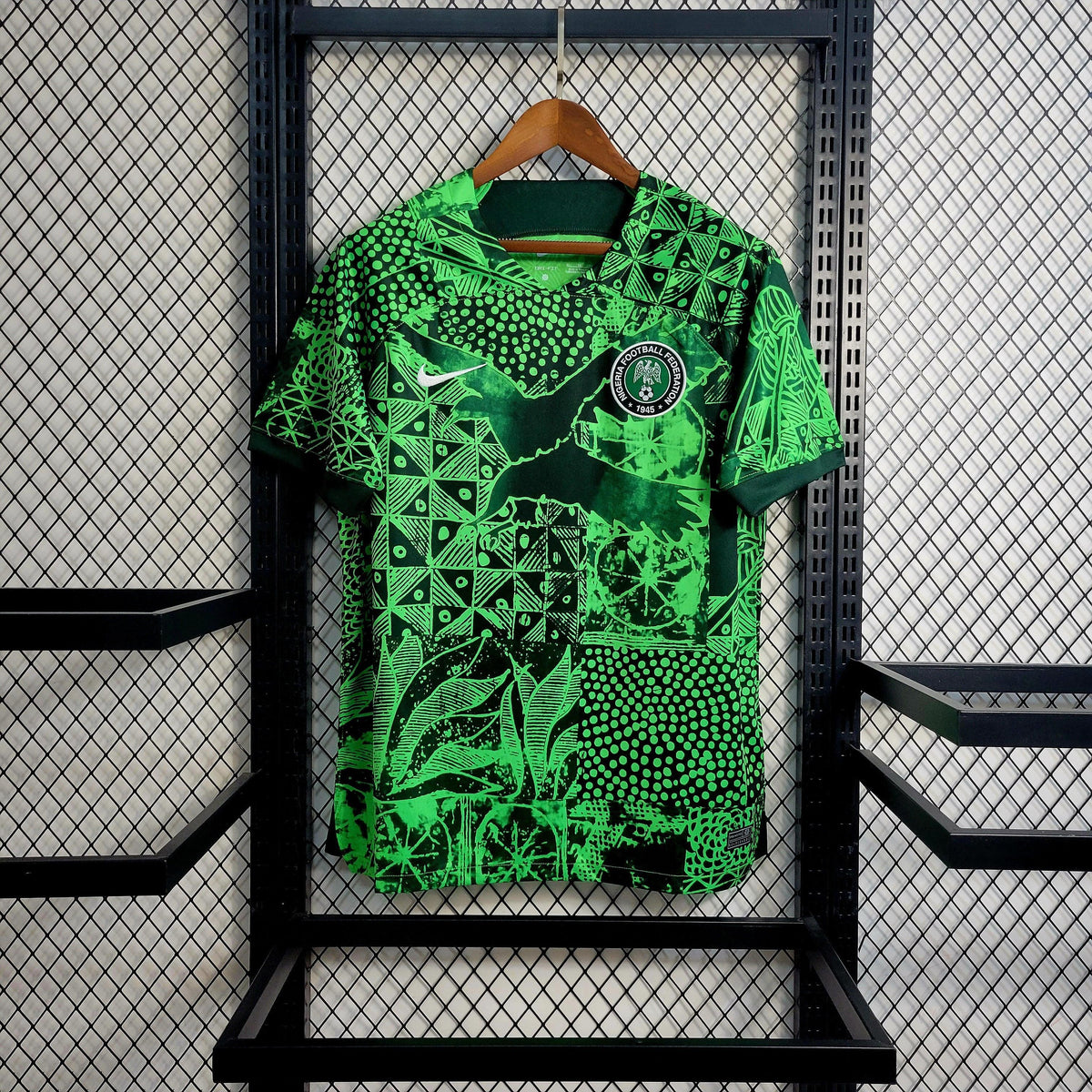 Camisa Nigéria Home 2023 - Verde | Torcedor - FutNews