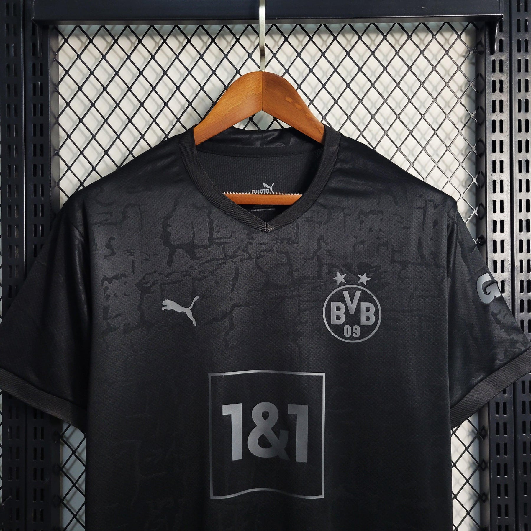 Camisa Borussia Dortmund Blackout 2023 - Preta | Torcedor - FutNews