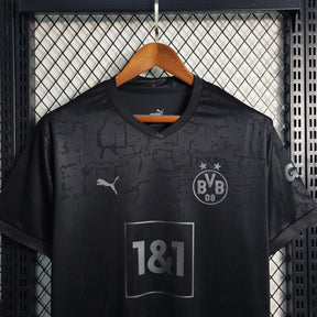 Camisa Borussia Dortmund Blackout 2023 - Preta | Torcedor - FutNews
