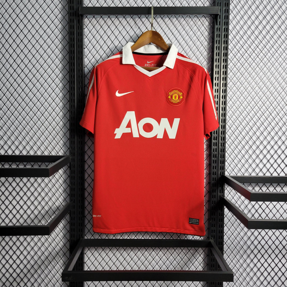 Camisa Manchester United Home 10/11 Retrô - Vermelha | Torcedor - FutNews