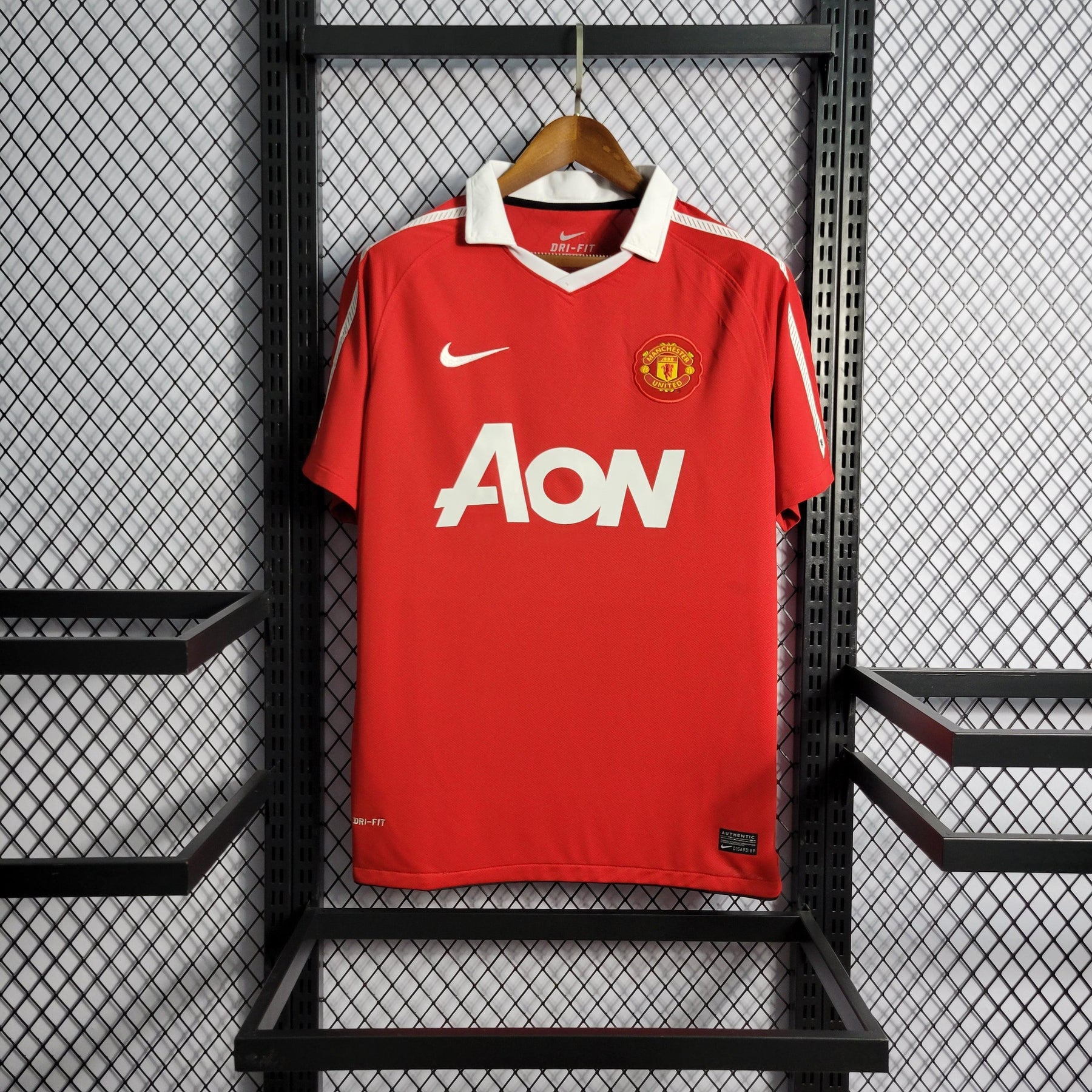 Camisa Manchester United Home 10/11 Retrô - Vermelha | Torcedor - FutNews