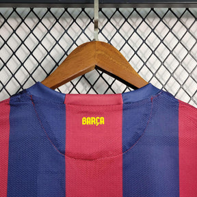Camisa Barcelona Home 14/15 Retrô - Azul e Vermelha | Torcedor - FutNews