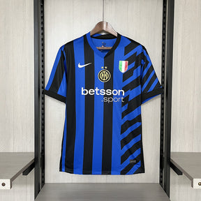 Camisa Inter de Milão Home 2024/25 - Azul e Preta | Torcedor
