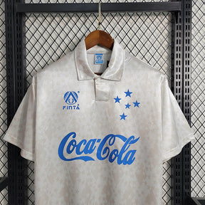 Camisa Cruzeiro Away 93/94 Retrô - Branca | Torcedor