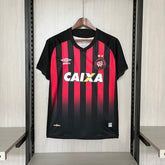 Camisa Athletico Paranaense Retrô Home 2017/18 - Vermelha e Preta | Torcedor