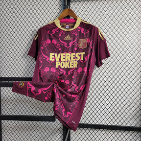 Camisa Lyon Retrô 2010/11 - Rosa e Dourada | Torcedor