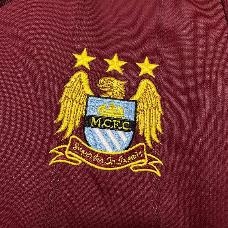 Camisa Manchester City Retrô 2012/13 - Vinho | Torcedor