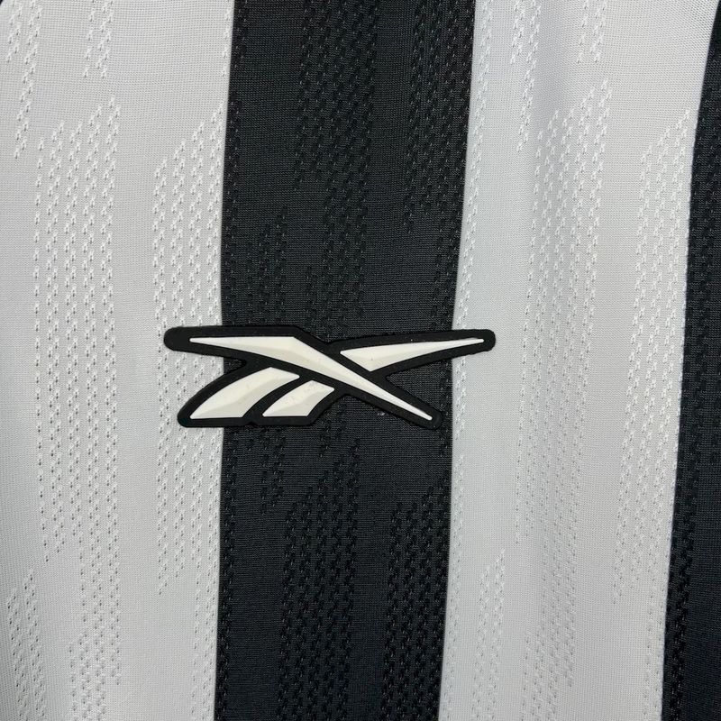 Camisa Botafogo Home 25/26 - Preta e Branca | Torcedor