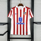 Camisa Atlético de Madrid Home 2025/26 - Branca e Vermelha | Torcedor