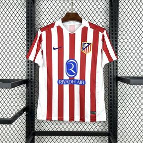 Camisa Atlético de Madrid Home 2025/26 - Branca e Vermelha | Torcedor