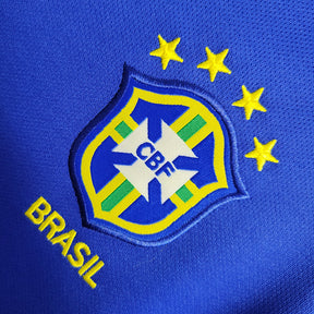 Camisa Brasil Away 2002 Retrô - Azul | Torcedor