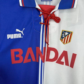 Camisa Atlético de Madrid 1996/97 Retrô - Azul e Branca | Torcedor