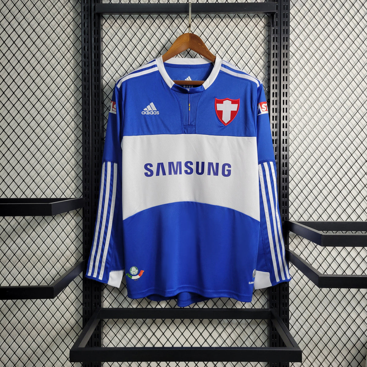 Camisa Palmeiras Manga longa Retrô 2019 - Azul | Torcedor