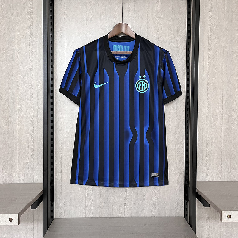 Camisa Inter de Milão Home 2025/26 - Azul e Preta | Torcedor