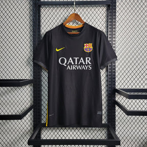 Camisa Barcelona Away 2013/14 Retrô - Preta | Torcedor