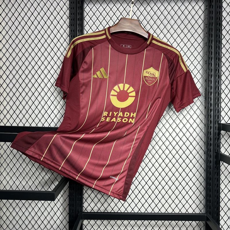 Camisa Roma Home 24/25 - Vermelha | Torcedor